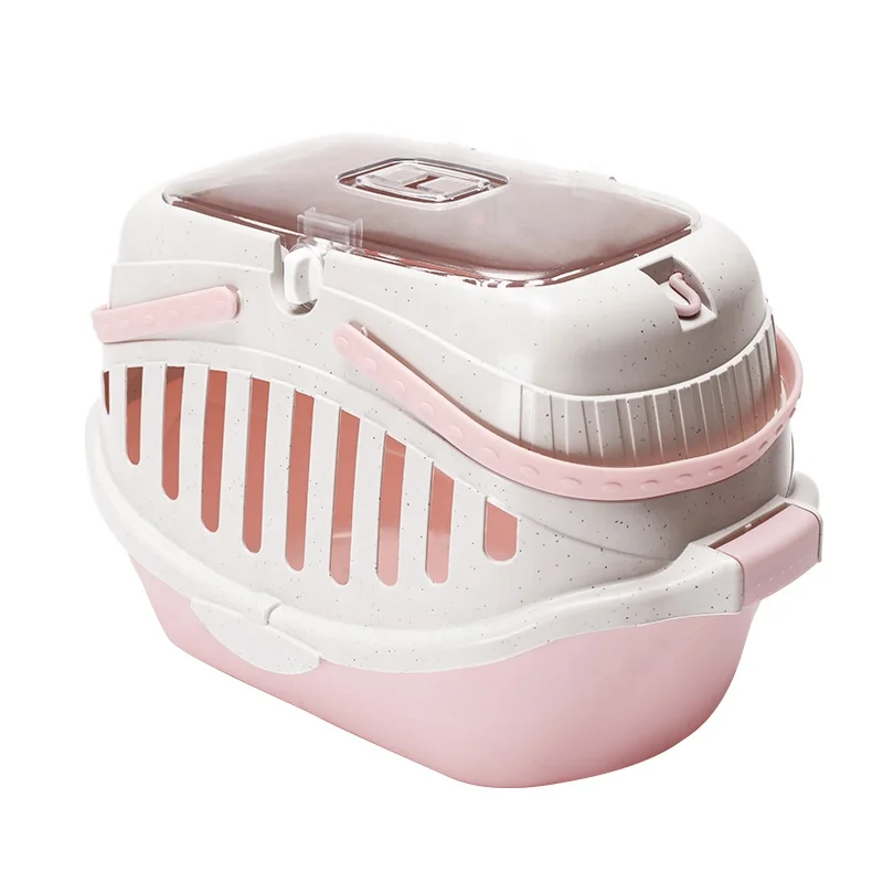 Pet aviation case Rabbit guinea pig small cat dog squirrel dragon cat universal belt cage with urine bottom mesh