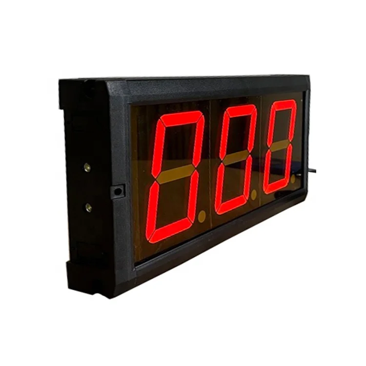 4 Inch Large Digital LED Countdown Timer 3 Digit LED Counter Digital Day Counter