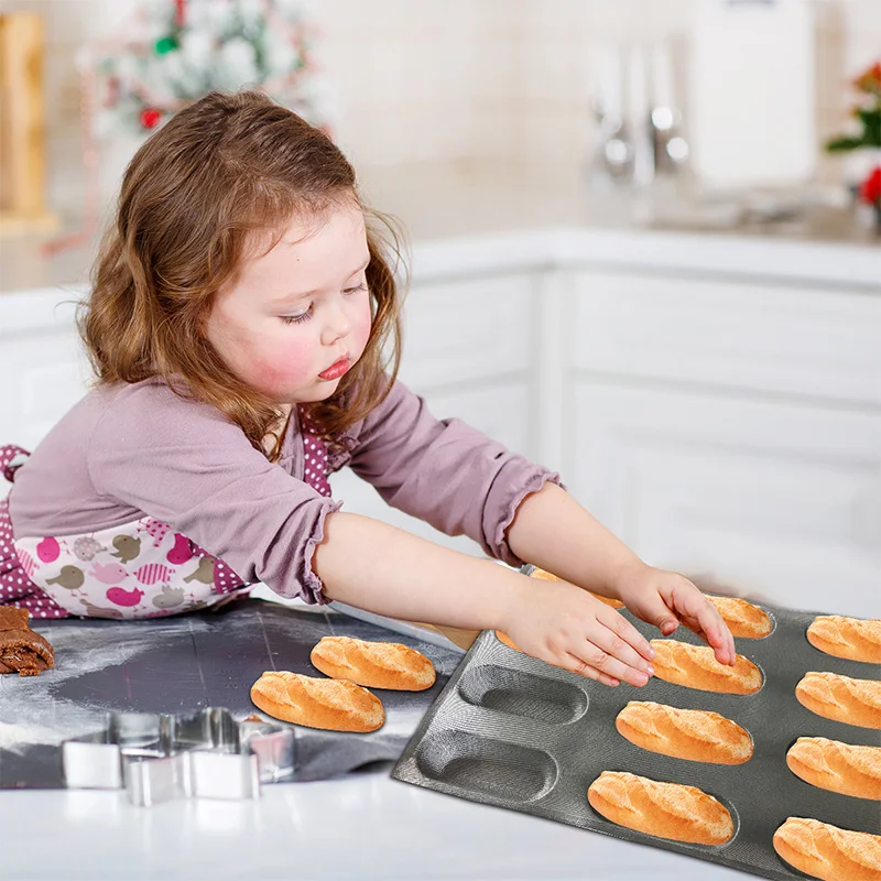 Home Use Silicone Eclair Mould Bread Mold