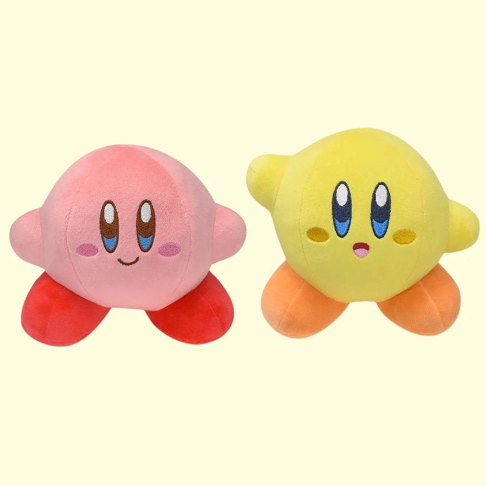 4 Nintendos Games Cartoon Stared Kirbys Plush Toys Wholesale