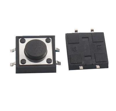  Тактильный переключатель 4 Pin кнопочный размер: 12*12*5 Smd