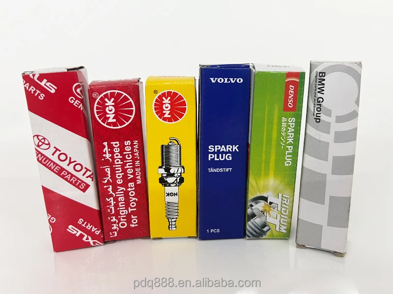 Original Car Spark Plug For Hyundai Toyota Nissan BWM Honda 1430393 MN128363 BY481-LFR6A Iridium Spark Plug