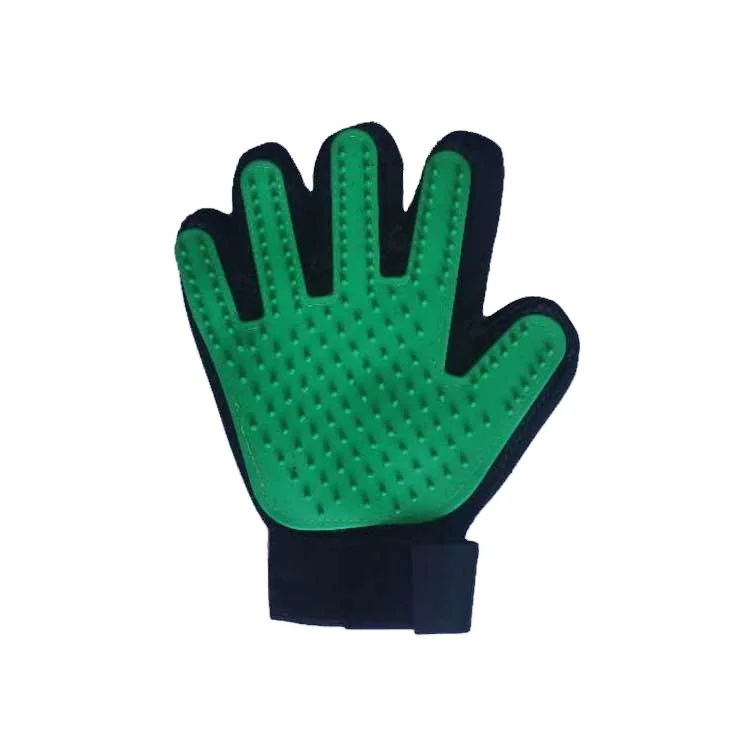 Перчатка для удаления шерсти домашних животных, перчатка для вычесывания шерсти у кошек и собак