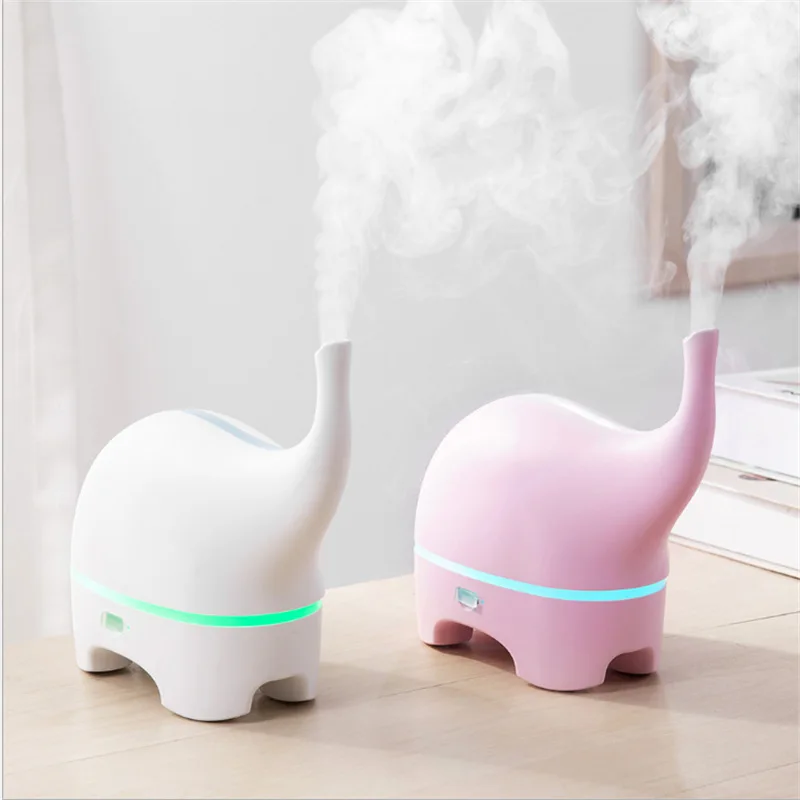 SOICARE 120ml popular USB Baby Elephant Ultrasonic Aromatherapy humidifier essential oil diffuser