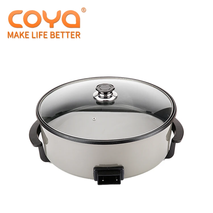 Подходящая цена, новая круглая антипригарная электрическая тарелка для приготовления пиццы