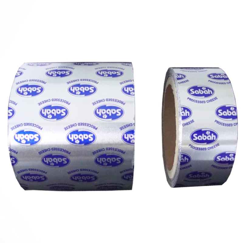 KEMAO Product Golden Supplier Aluminum Foil Wholesale Good Price Raw Material Food Rream Cheese Foil