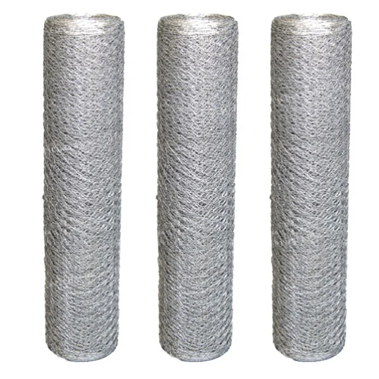 Factory supply cheap galvanized hexagonal wire mesh for breeding chickens or birds