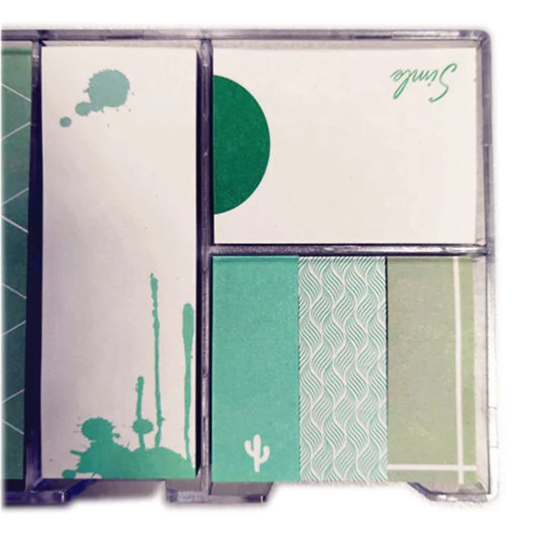 Factory wholesale Sticky Note Pad with acrylic Holder
