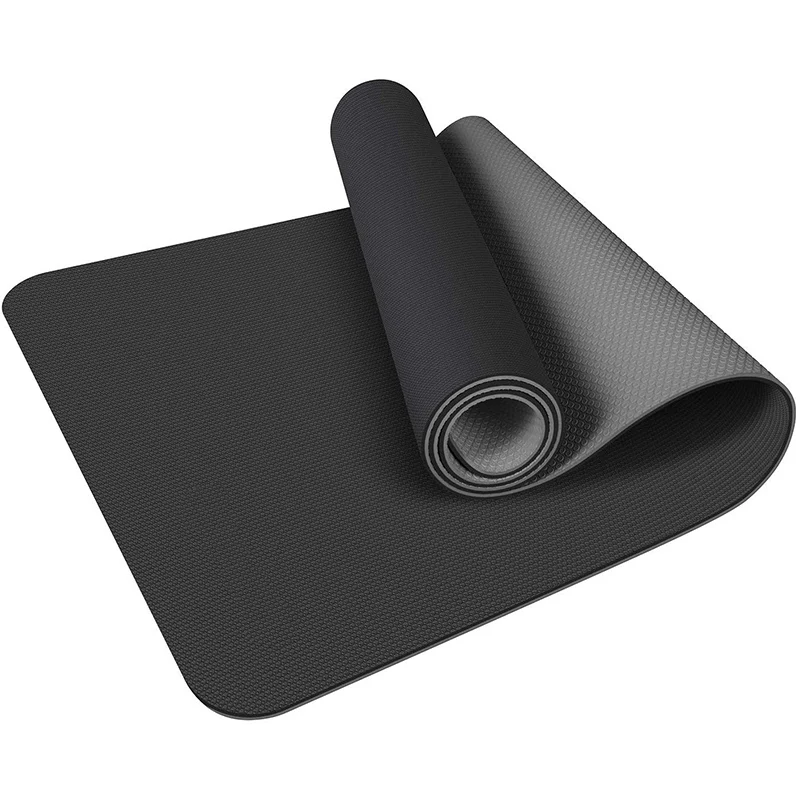 China Manufacture Home Use Eco Non Slip Yoga Mat Exercise Equipment Tpe Yoga Mat