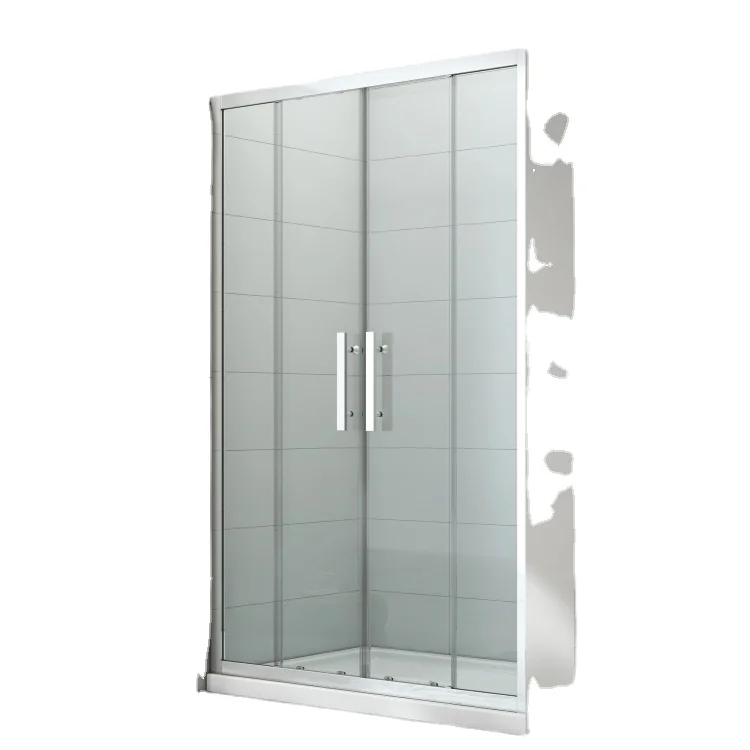 IGE Shower Rooms Manufacturer Bathroom Shower  Sliding Shower Enclosure square two fixed panels two sliding door 2 buyers