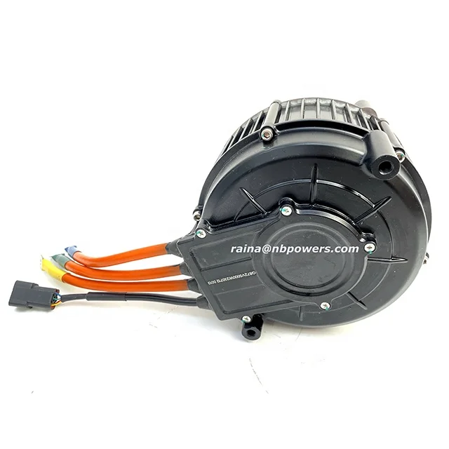 QSMOTOR QS165 V2 35H 5000W 72V 100kph IPM PMSM Средний привод для внедорожного мотоцикла