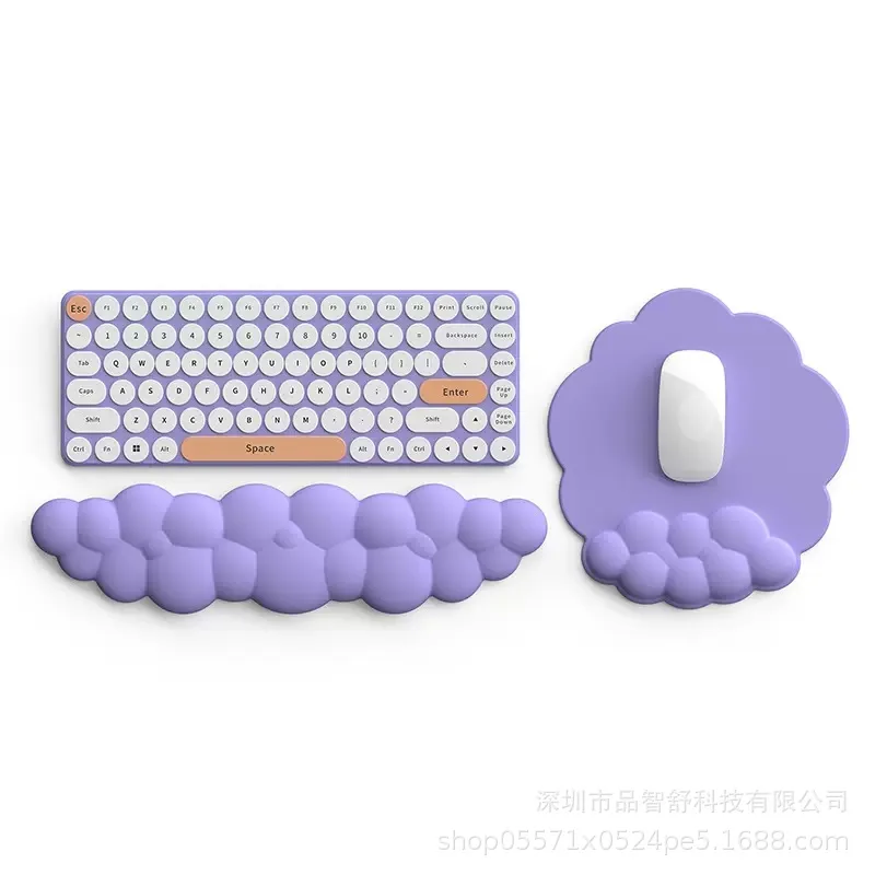 Personalized Custom Logo Waterproof PU Leather Mouse Pad Computer Desktop PU Wrist Mouse Pad For Laptop Office Gaming