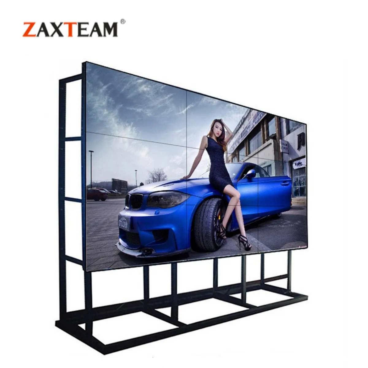 46 49 55 65 inch Ultra Narrow Bezel Video Wall 3x3 TV Wall Seamless Splicing Screen LG Panel Ad Display Player LCD Video Wall