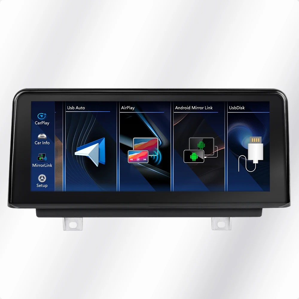 10 25 дюймов Автомагнитола стерео Carplay экран WIFI BT GPS Мультимедиа Linux для BMW F20 F23 2012-2016