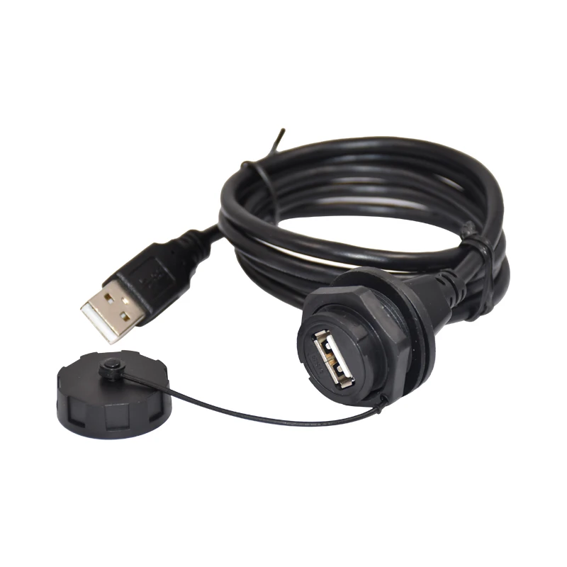 waterproof ip67 2.0 usbc connector price socket plug solder port usb type c a male female usb connector factory