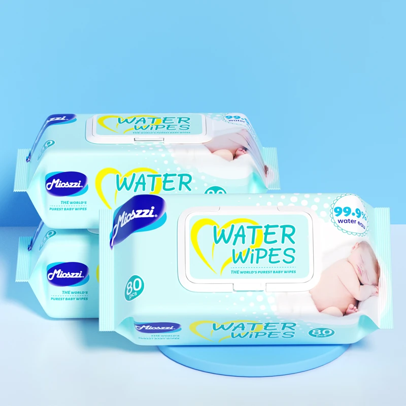 Oem and Odm Spun lace Wipe Sample Compressed Cloth Biodegradable Baby Wet Wipes