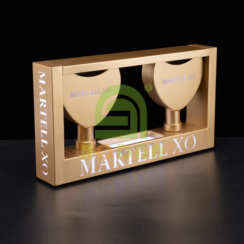 MARTELL XO bottle presenter golrifier display