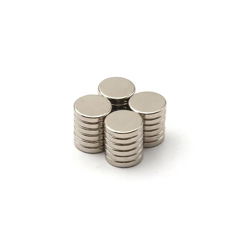 China 20 Years Manufacturer Hot Sell Size 13*3mm High Performance Strong Disc Neodymium Magnet