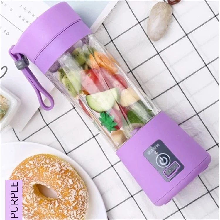Portable Commerical Cold Press Ugar Cane Juicer Machine Mixer Grinder Bottle Cup Hand Plastic Portable Blender USB Juicer OEM 21