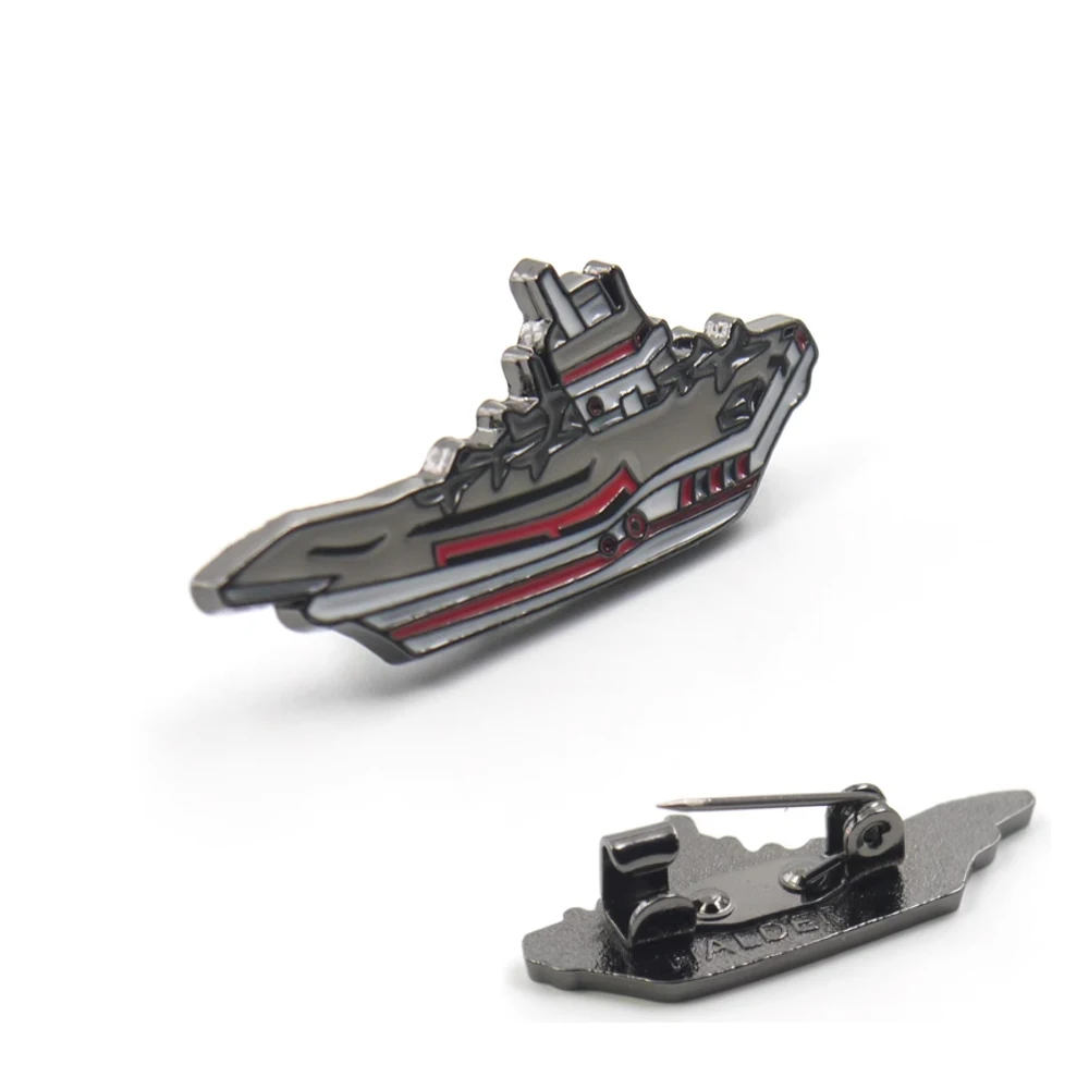 Tank carrier aircraft Fighter brooch Armored Fighting Vehicle badge cartoon set gift Badge Lapel Pins items