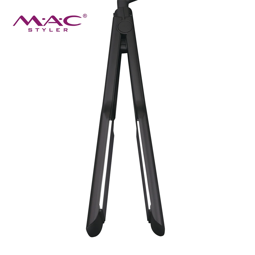 MAC Styler 450F 230C Black Color Wide Touch Screen Flat Iron Professional Titanium Hair Straightener