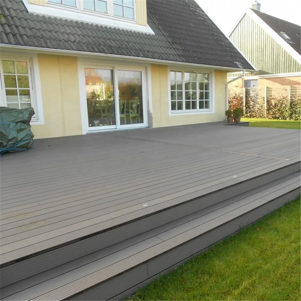 WPC Decking Flooring wood poly compounds Solid deck board