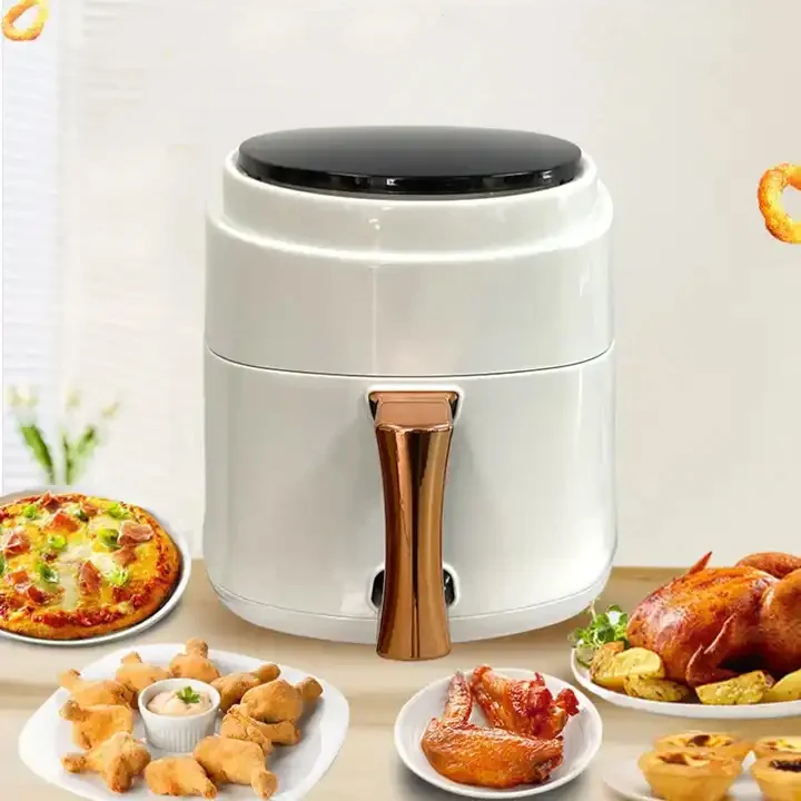 2024 new household oil free touch colorful screen 7l air fryer britania