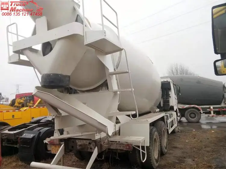 
Sinotruk brand used cement mixer truck price 