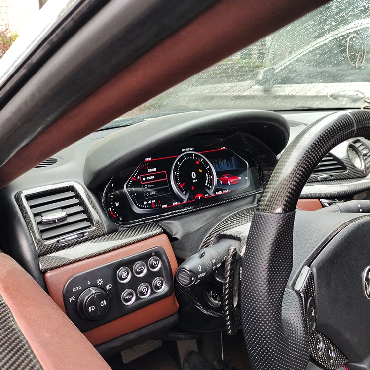 Auto Instrument Cluster Panel Car Digital Meter Lcd Dashboard For Maserati Granturismo