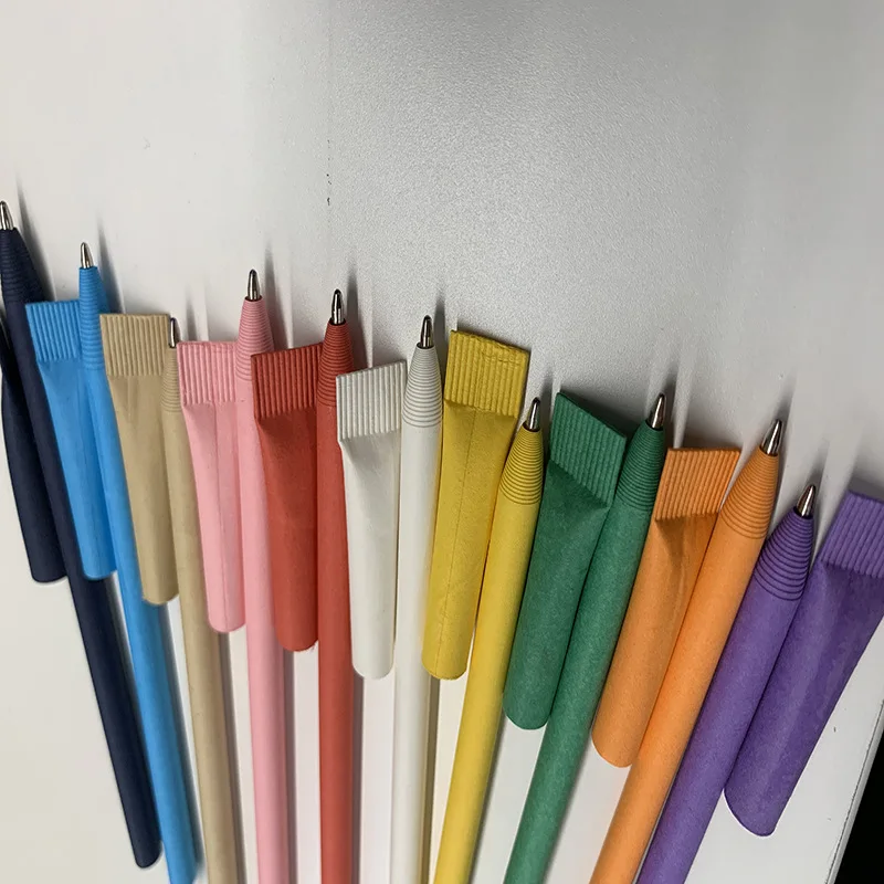 
Eco Friendly 100% Biodegradable Recycle Paper Pen for promotional 