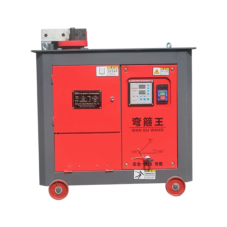 GF25 Automatic Reinforcing Steel Bar Stirrup Bender Machine CNC Control Rebar Bar Stirrup Bending Machine