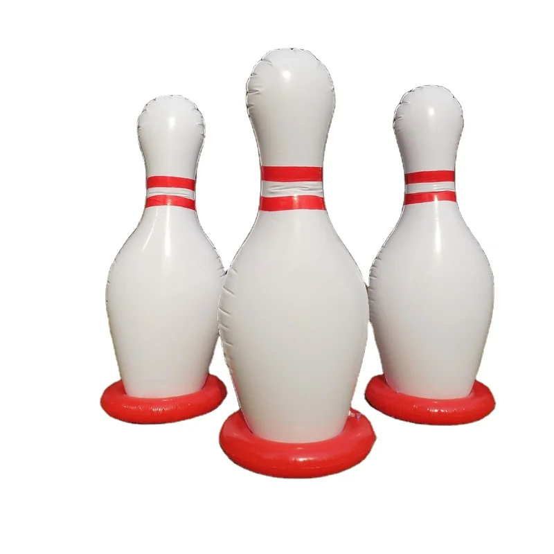 1.5m   Children Play Inflatable Bowling Pins Game with Ring