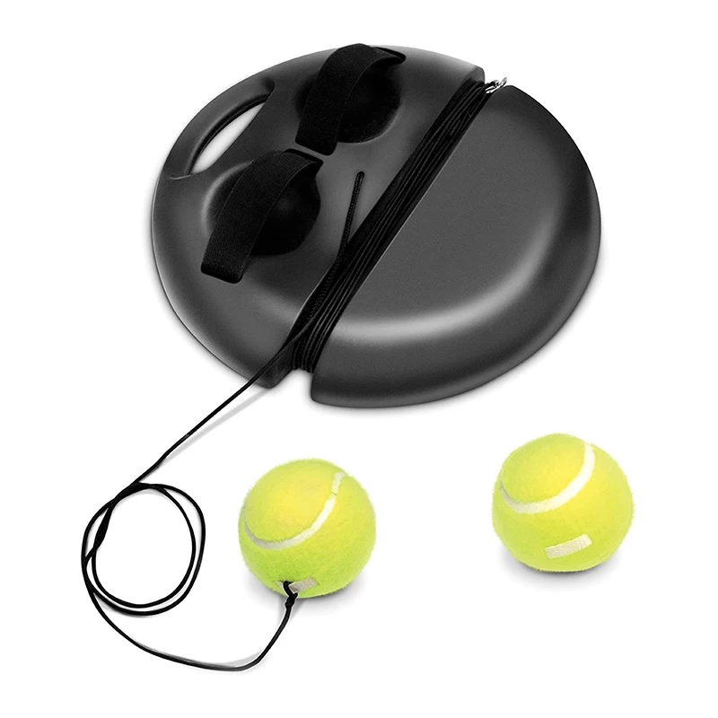 Solo tennis training equipment