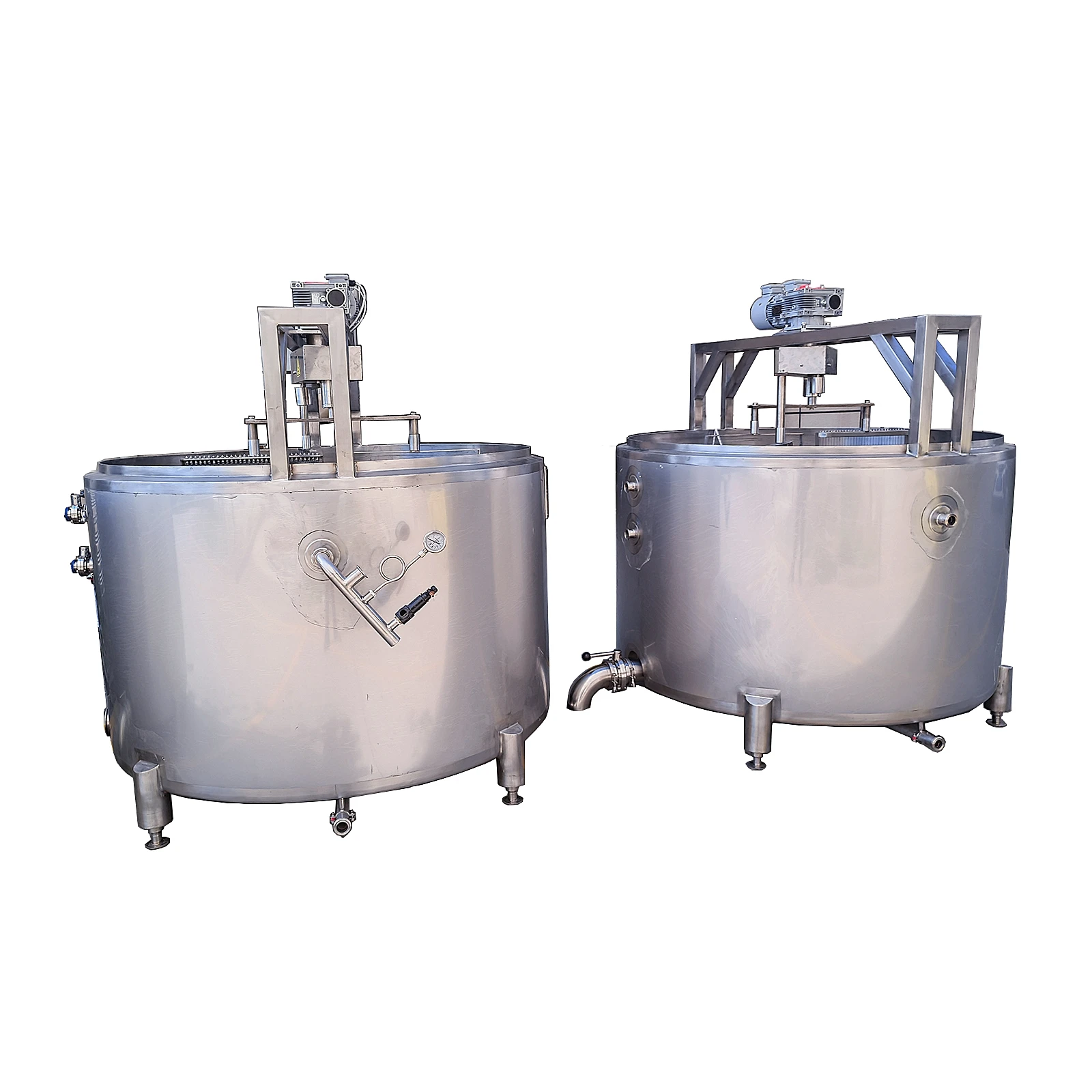 Cheese Curd Making Machine/600l Cheese Vat/Cheese Kettle Machine