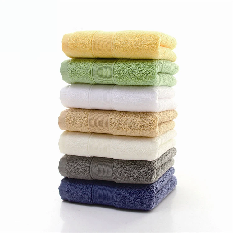 100% Cotton Terry Towel Good Absorption Soft Multipurpose Luxury Hanging Hand Towel Bath Towels Sets