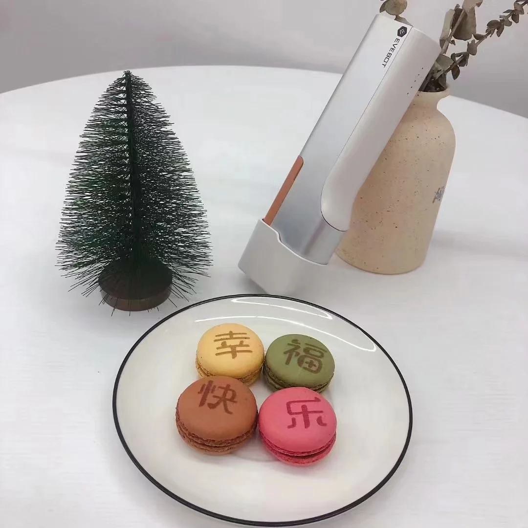 UVS Mini handheld portable pen color mobile print box multifunctional printer family DIY food tattoo logo Printer