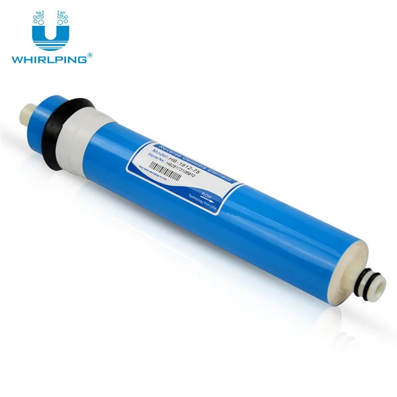 High quality cartridge filter 1812 75gpd Korea CSM RO membrane water purifier filter