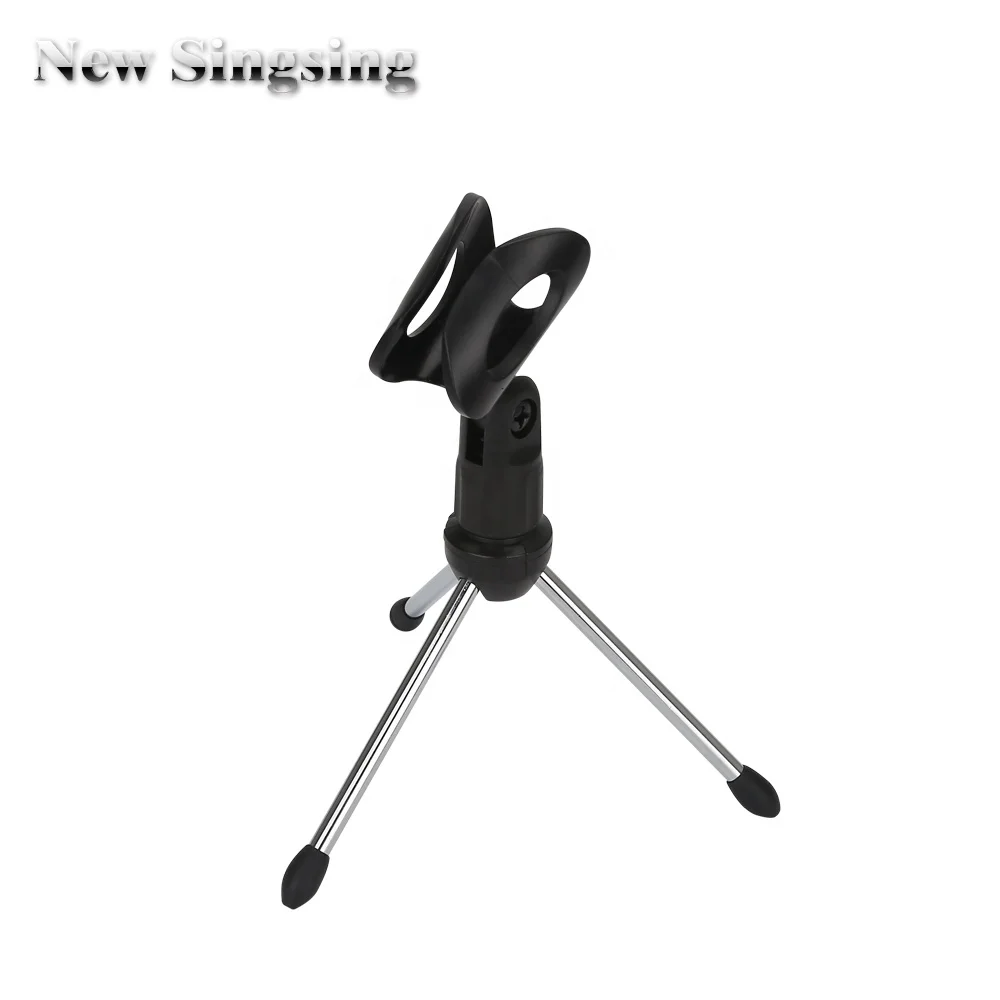 High quality studio tripod table microphone stand desktop mic holder
