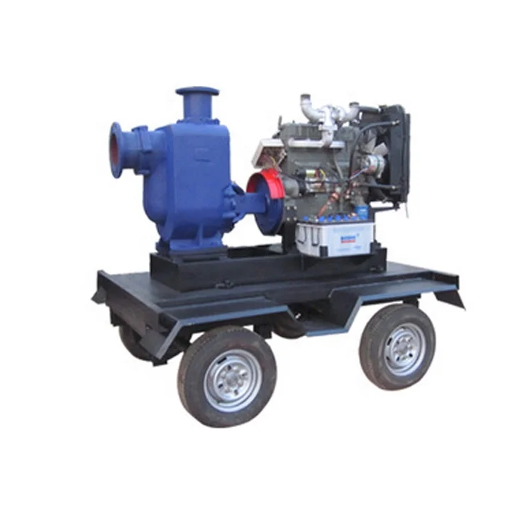 High quality Agriculture water 7.5 hp water pump Mobile Diesel engine irrigation water pump for orchard nursery