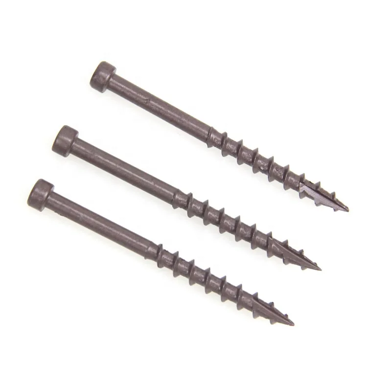# 8 X2-1/2 trim head decking screw