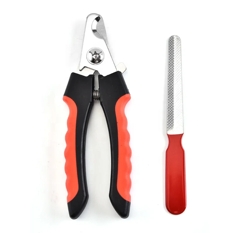 Pet Nail Clipper Cutter Scissors Set Stainless Steel Grooming Clippers Professional Dog Nail Clipper