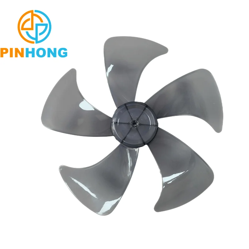 14 INCH  Fan Spare Parts Metal Plastic  PP  Electric Fan 5 Blades for Pedestal Stand Fan