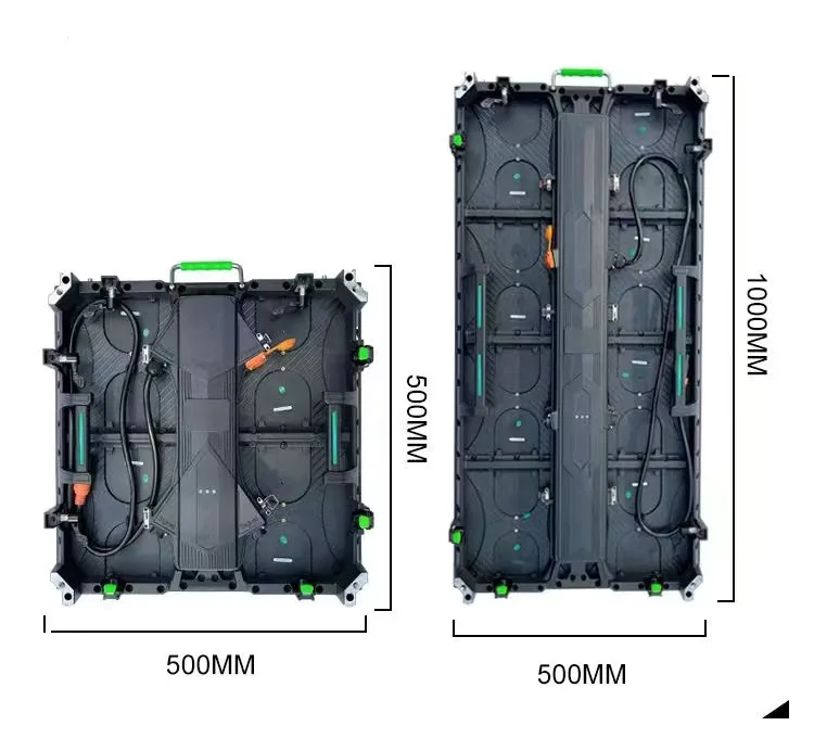 Turnkey Complete System P2 P3 P2.6 P2.9 P3.91 LED Display 500mmx500mm LED Panel Backdrop Indoor Outdoor LED Screen