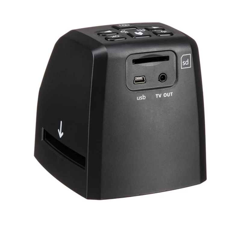 Premium Quality Mini Digital Film Scanner Compatible with Multiple Film Types Scan Edit and Save Film Negatives