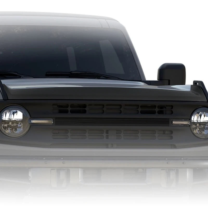 Car Accessories Premium Hood Protector Flag Bug Shield For Ford Bronco 2021