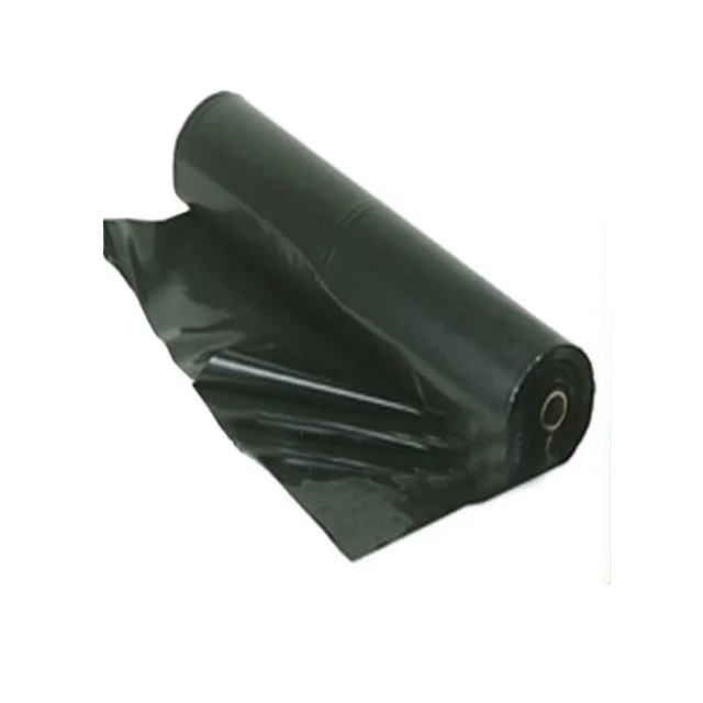 Thickened Trash Bin Liner Plastic Black Garbage Bags With On Roll