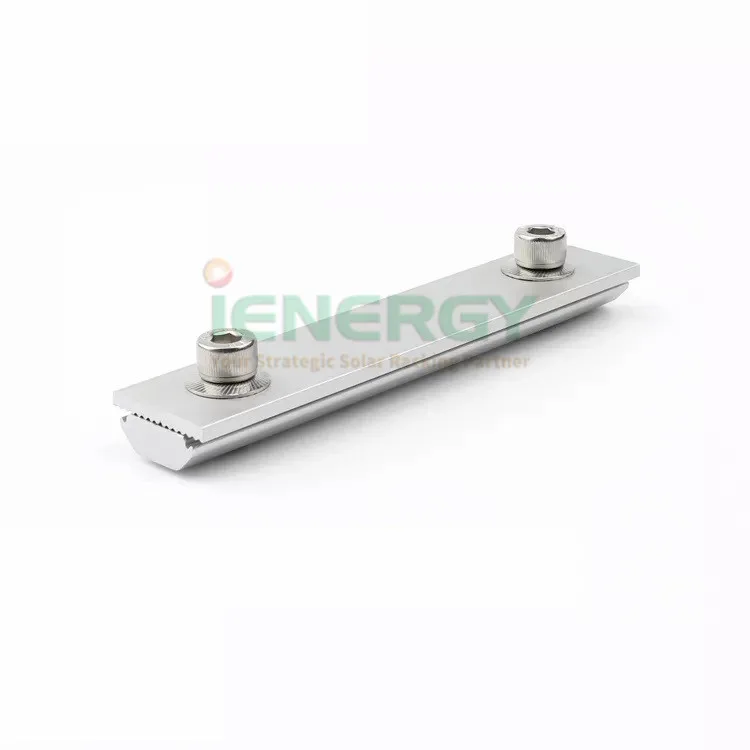 Solar Rail Connector Solar Metal Roof Rail Connector For Aluminum Rail Pv Brackets