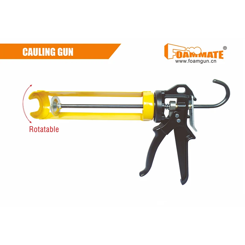 Heavy duty professional metal foam gun caulking tool