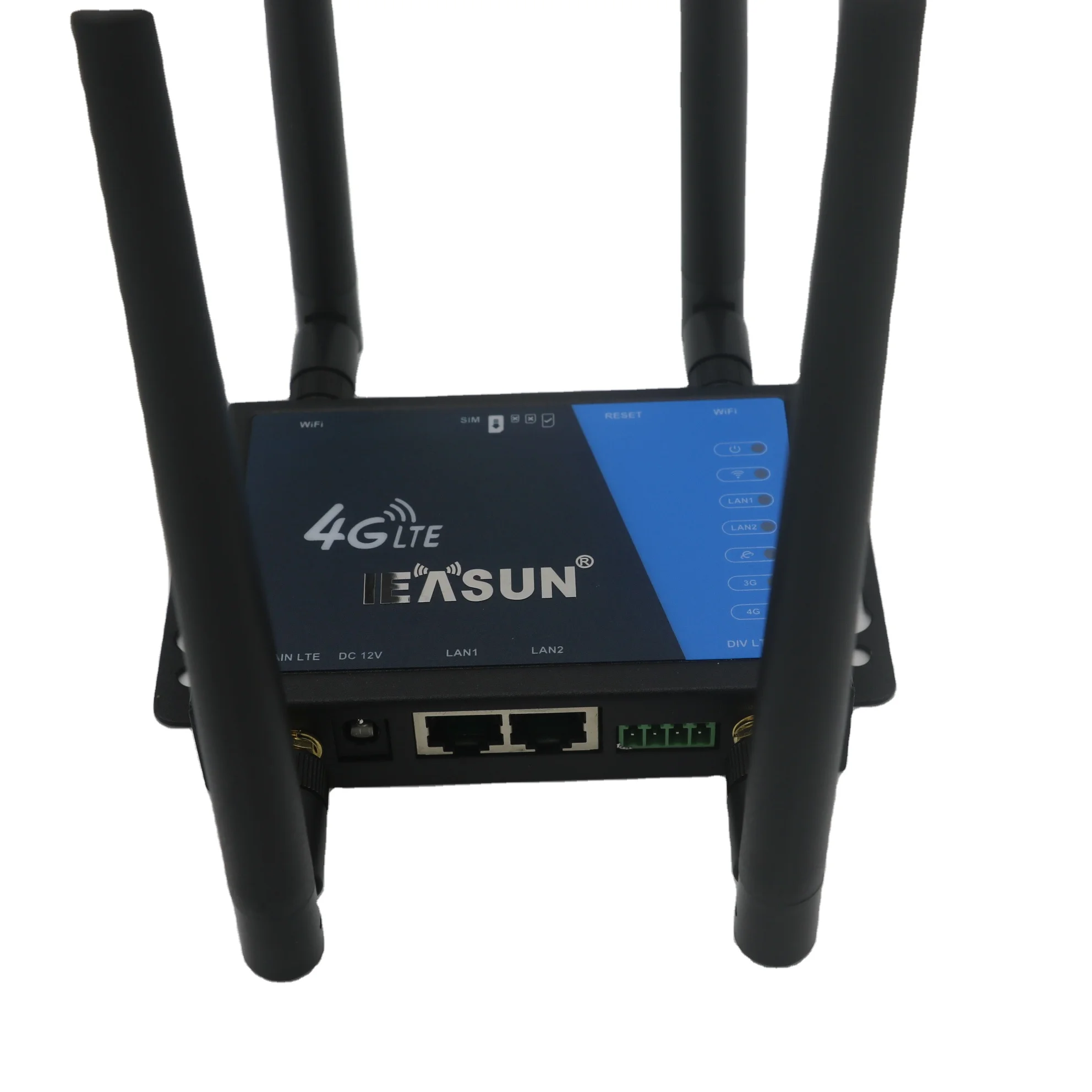 IEASUN A13W 4G industry router 4 antenna Router with SIM card slot 300Mbps