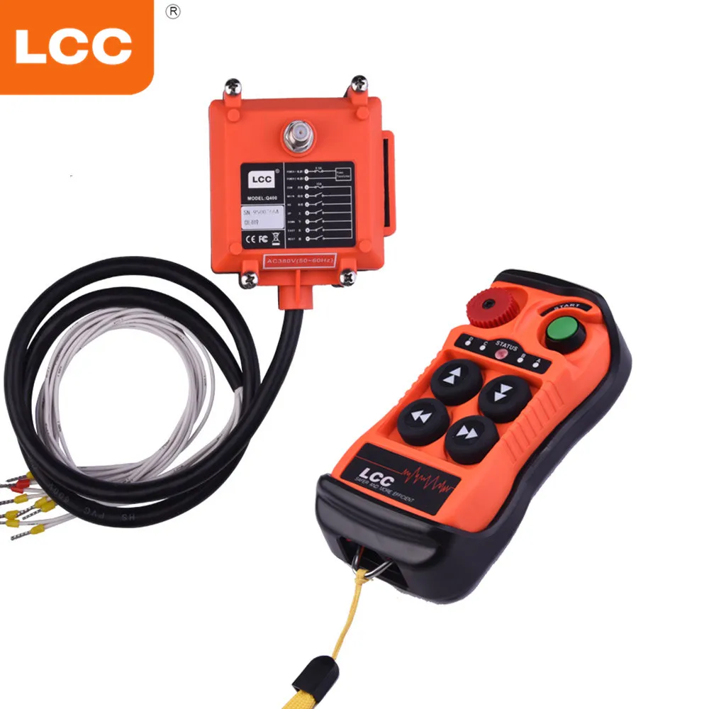 Q400 4 buttons single speed Manufacturers hydraulic crane industrial radio remote control